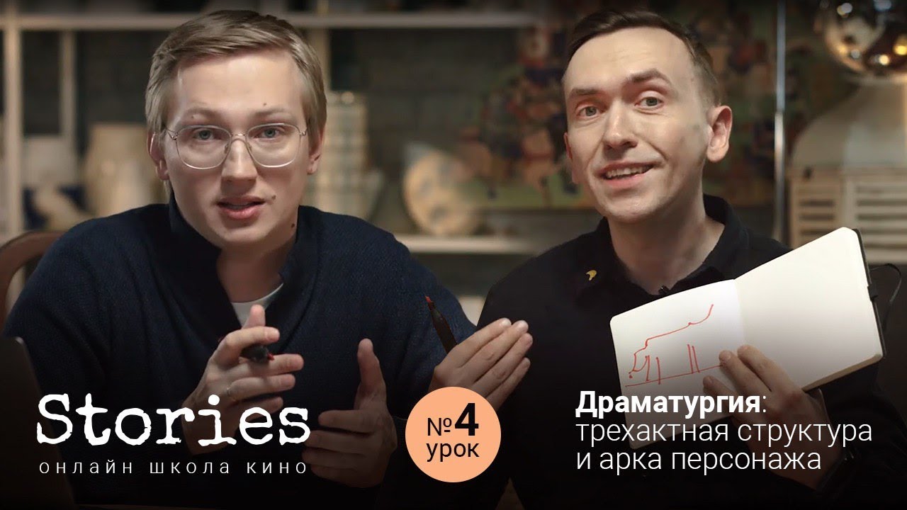 Драматургия : трехактная структура и арка персонажа ( Урок # 4 )