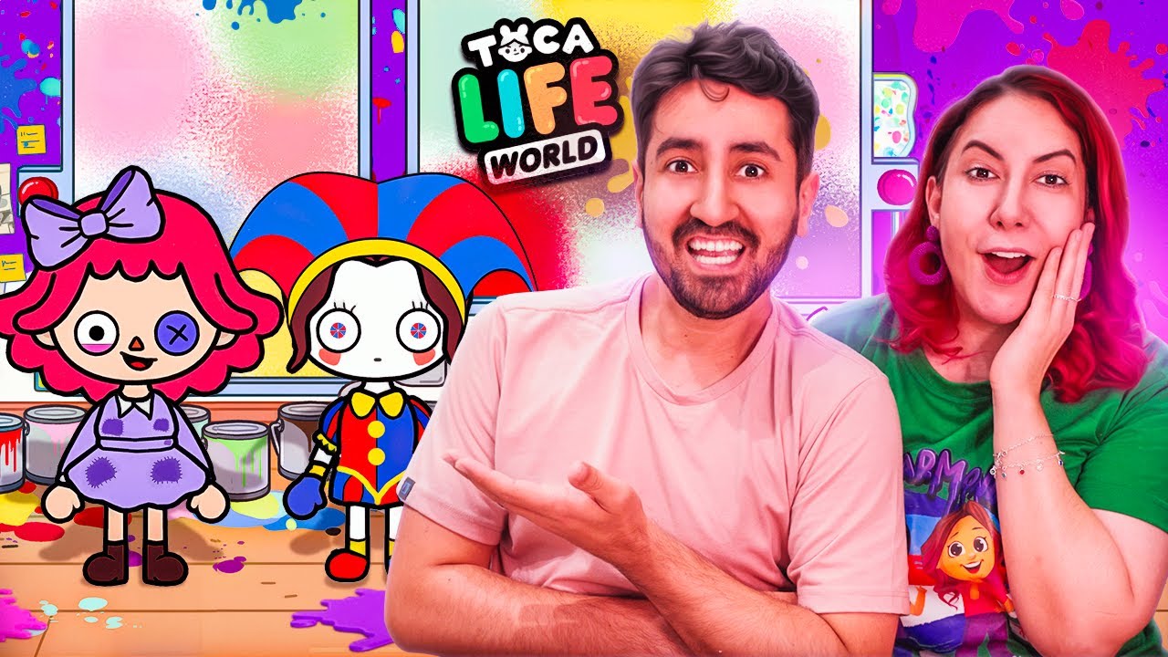 RAGATHA VIVENDO NO TOCA LIFE | The Amazing Digital Circus