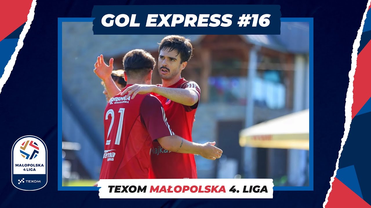 GOL EXPRESS 2025/26 - 16. KOLEJKA TEXOM MAŁOPOLSKIEJ 4. LIGI