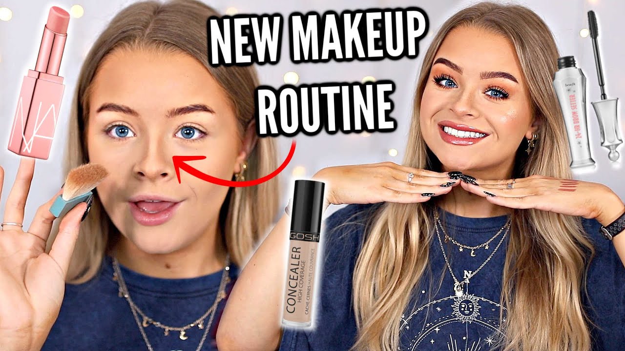 UPDATED EVERYDAY MAKEUP ROUTINE!! NEW BROWS, NEW NOSE...WHO IS SHE