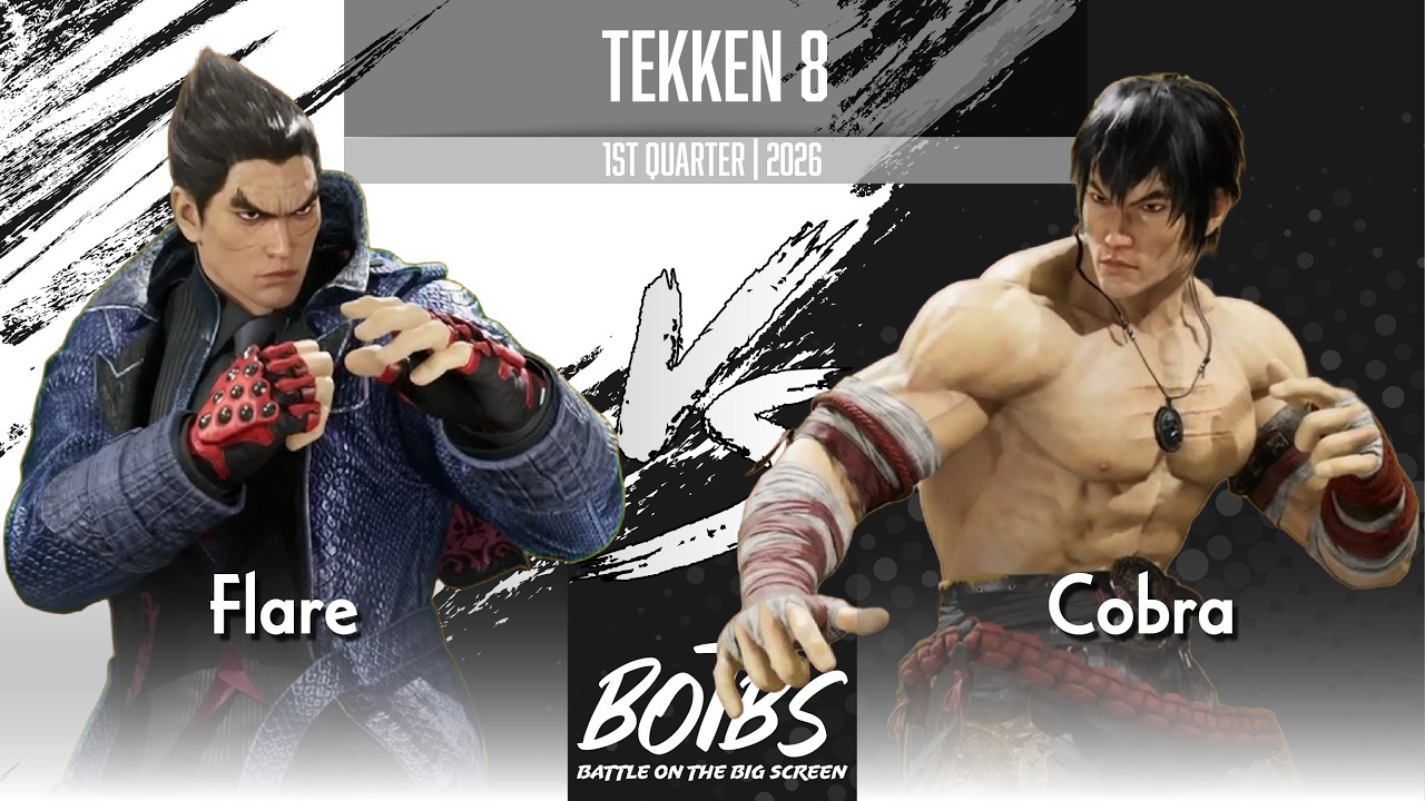 Flare (Kazuya) vs Cobra (Law) - Tekken 8