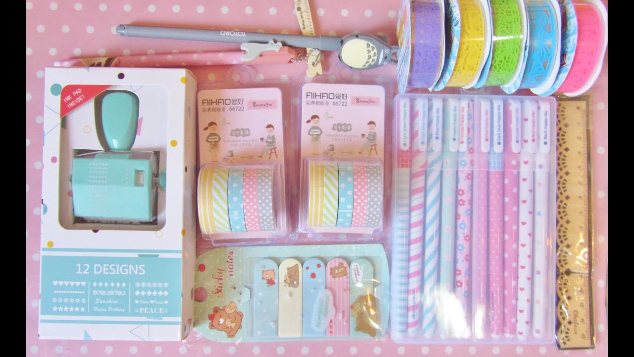 Acquisti di cartoleria pucciosissimi *^* | ErikaKawaii