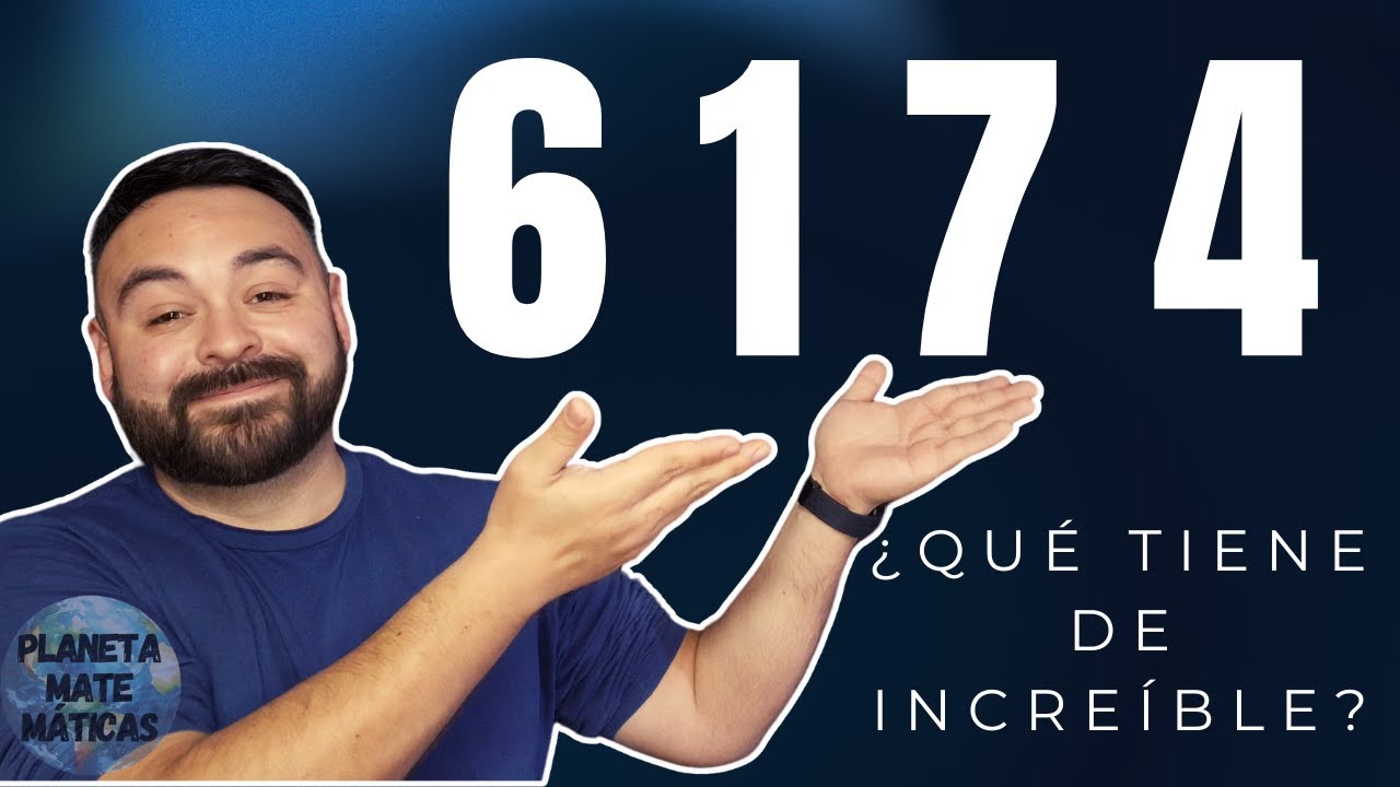 6174. La Constante de Kaprekar.