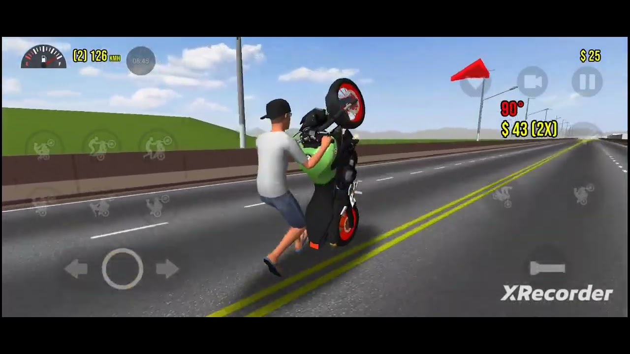Testando as moto que eu não usei