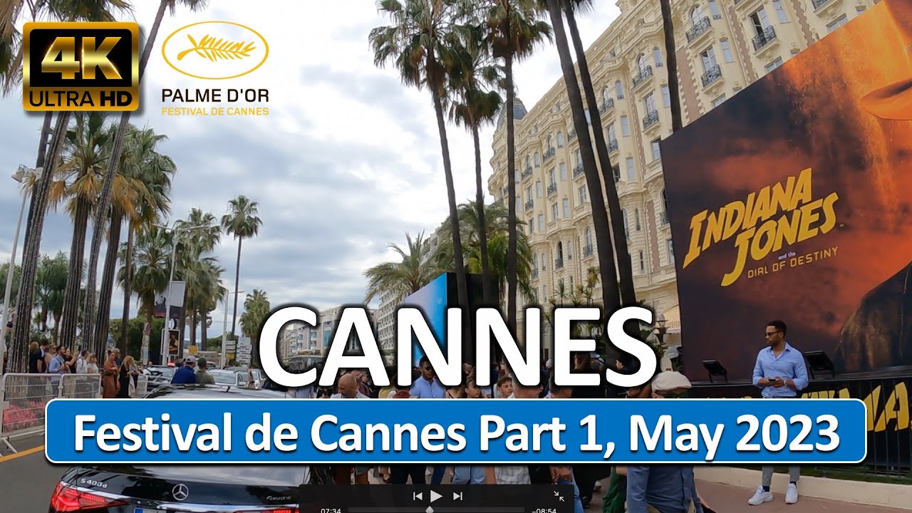 Cannes, France &bull; 76 Festival de Cannes Part 1 &bull; C&ocirc;te d'Azur &bull; May 18, 2023 &bull; Virtual Tour 4K