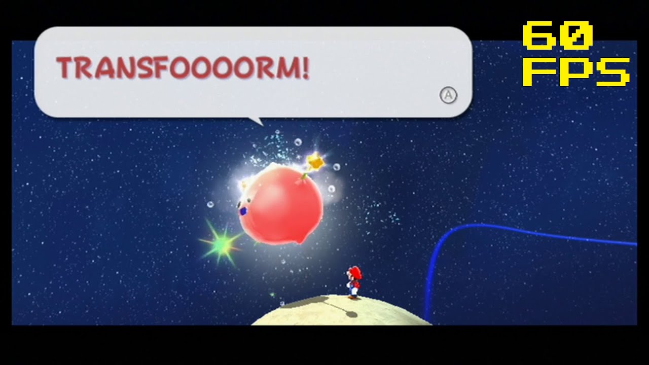 4. [60 FPS] A Snack of Cosmic Proportions - Good Egg Galaxy - Super Mario Galaxy