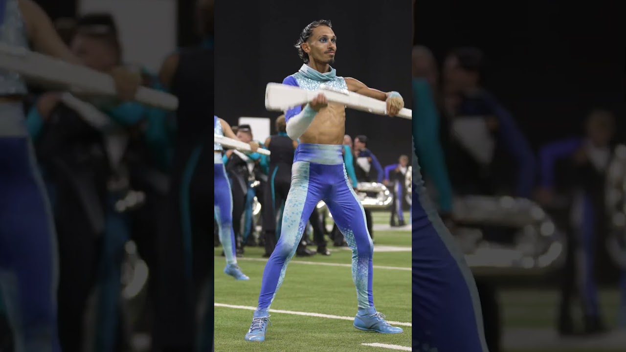 People aren't talking about the Blue Devils color guard enough #DCI2025