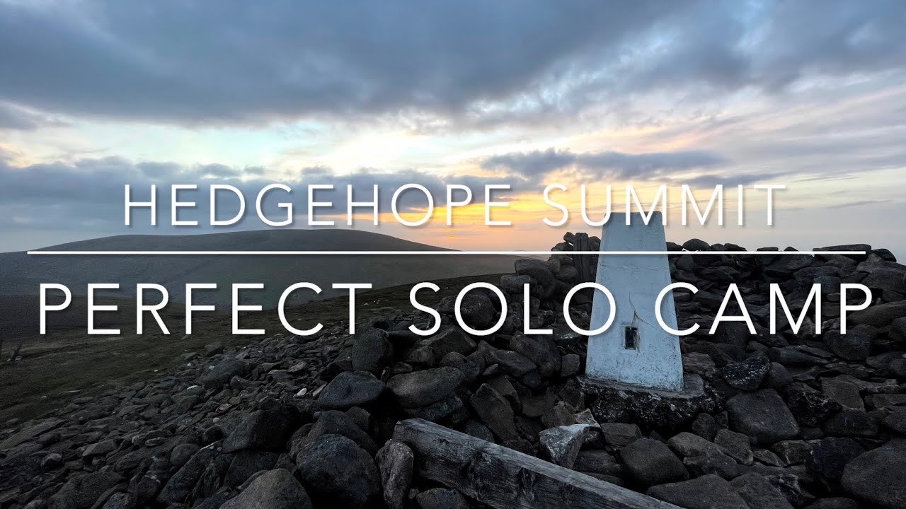 HEDGEHOPE | Perfect Summit wildcamp Northumberland. Vango banshee