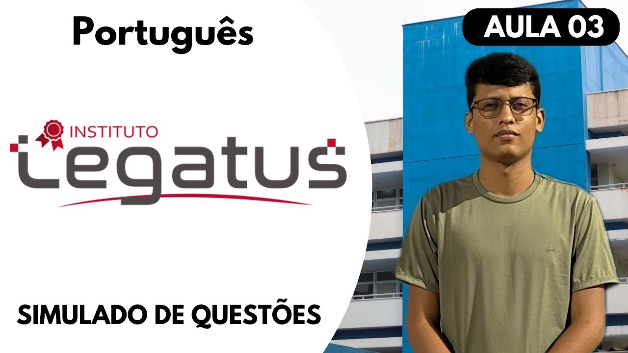 INSTITUTO LEGATUS - SIMULADO 03 DE PORTUGUES