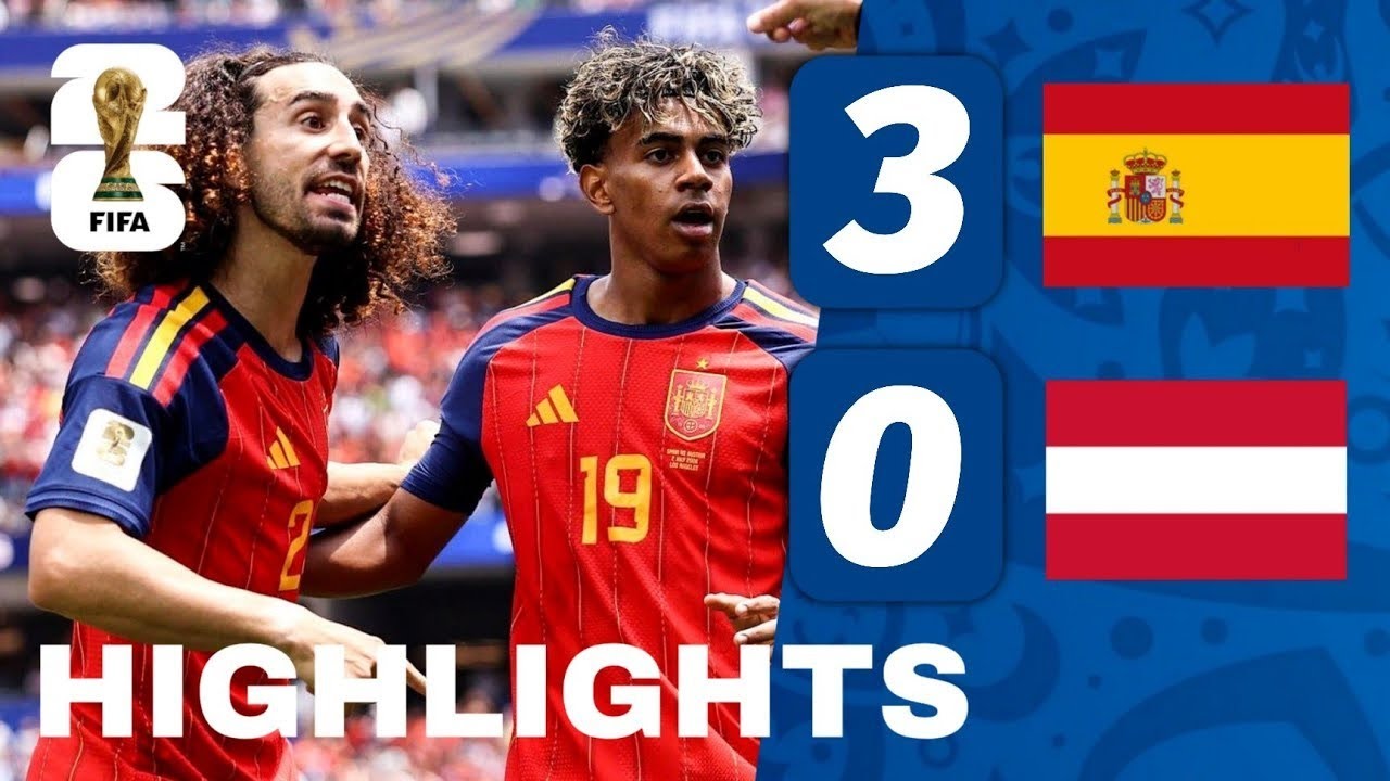 OYARZABAL BRACE🔥SPAIN VS AUSTRIA 3-0! HIGHLIGHTS & GOALS|OYARZABAL & PEDRO PORRO GOAL | ROUND OF 32