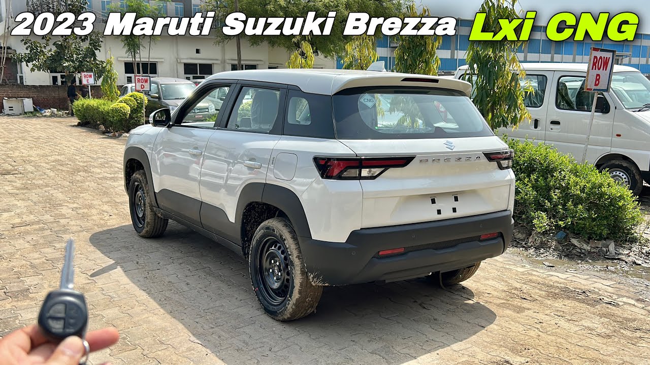 Finally Brezza Lxi CNG 2023 Onroad price & Features ❤️ 2023 Brezza CNG Base Model ❤️