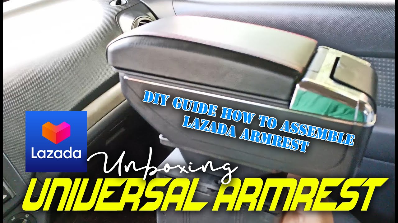 LAZADA ARMREST | DIY GUIDE HOW TO INSTALL ARMREST