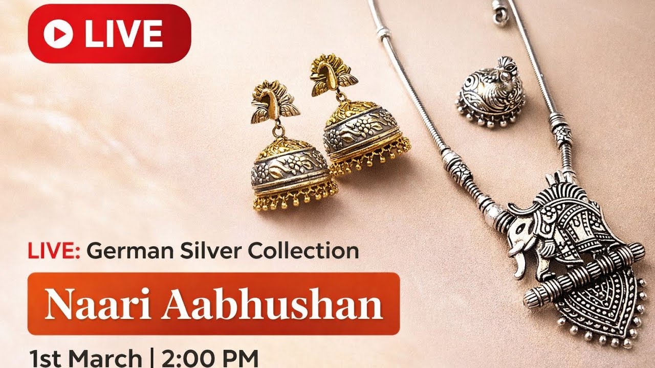 Maha Sale Offer on German Silver Jewellery Collection ❤️