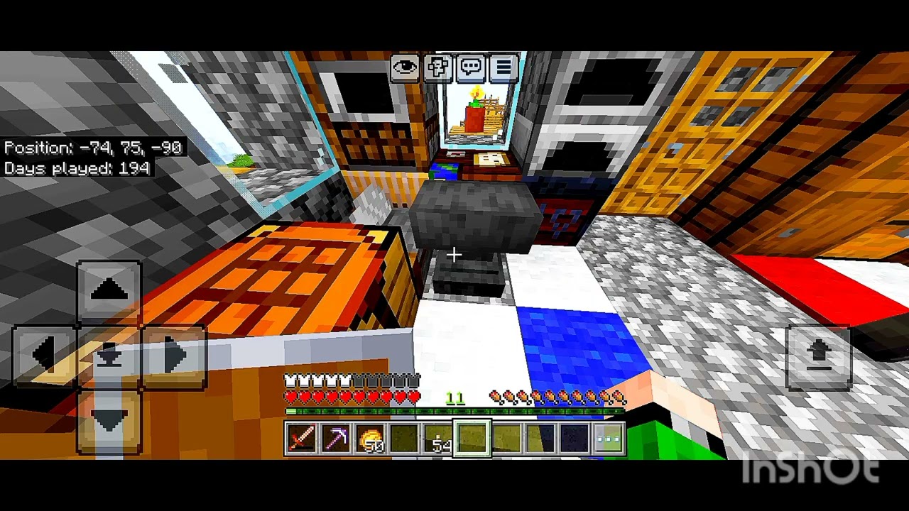 Enchanting my iron pickaxe with silk touch