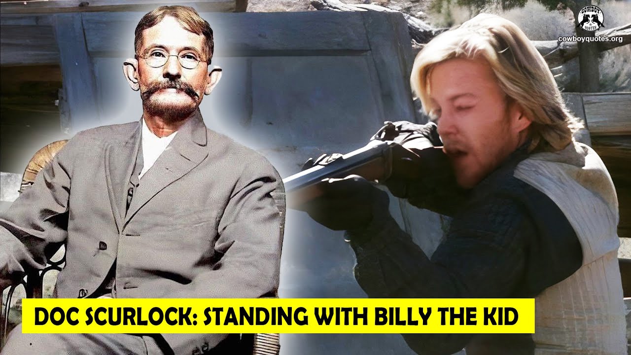 🔴 Doc Scurlock: From Cowboy to Gunfighter - Standing with Billy the Kid - Cowboy Quotes
