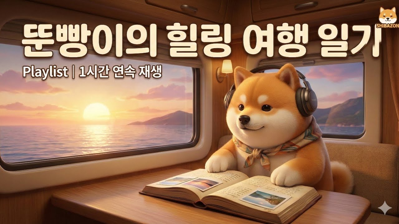 뚠빵이의 힐링 여행 일기 bgm playlist Driving Music 🚗 Road Trip & Chill Travel Vibes