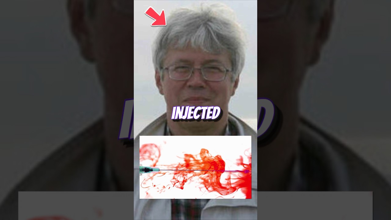 Scientist inject himself with zombie virus