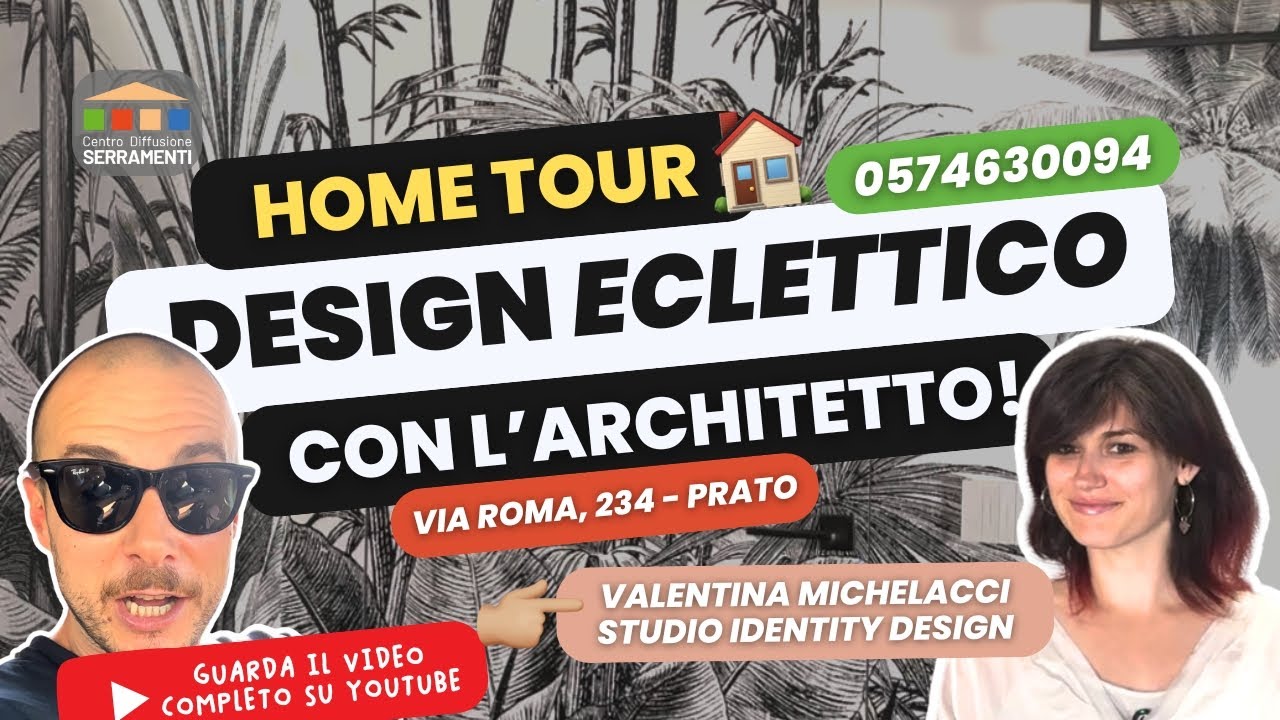 Home Tour: Porte e Finestre per un Appartamento All'Ultimo Piano in Stile Eclettico 🏡🌴