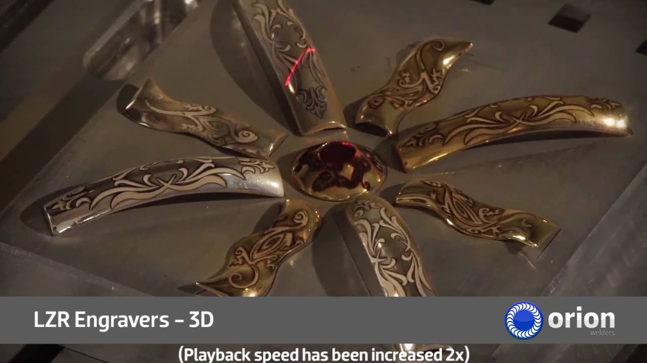 Orion LZR 3D Laser Engraver - Engraving Curved, Domed, and Contoured Pieces