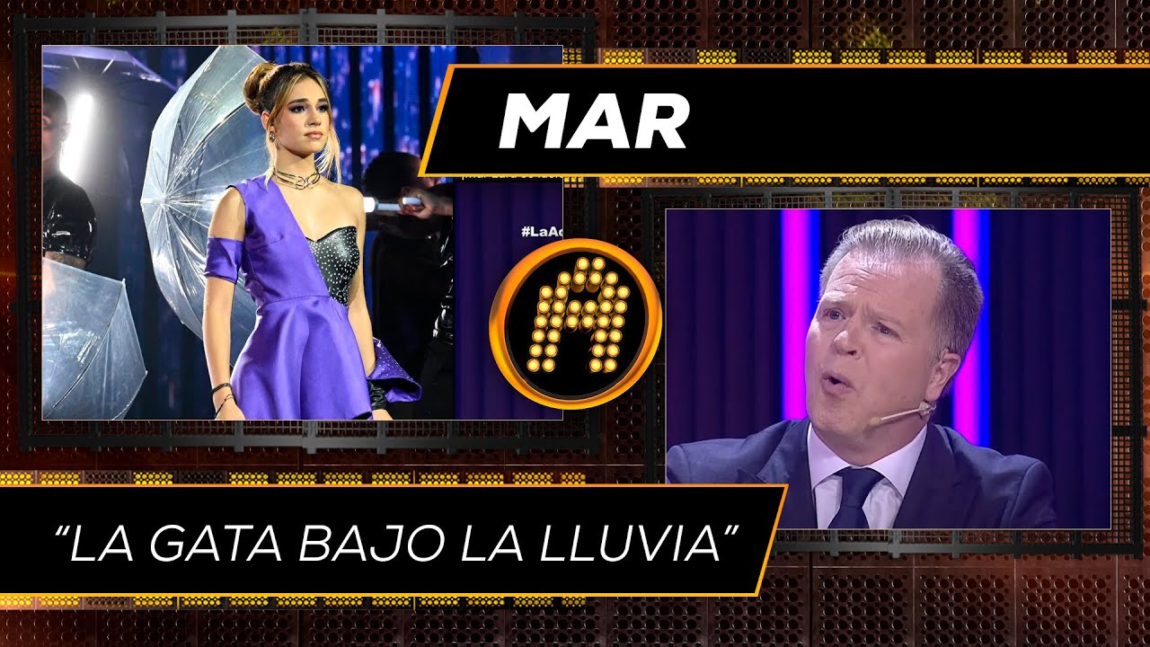 ¡Mar Lara se lució al cantar 