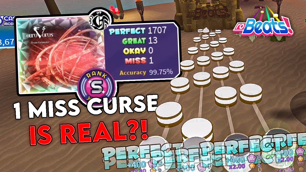 (ALMOST AP?!) Roblox RoBeats - OuroVoros (Hard) [31] [99.75%] / Rank S