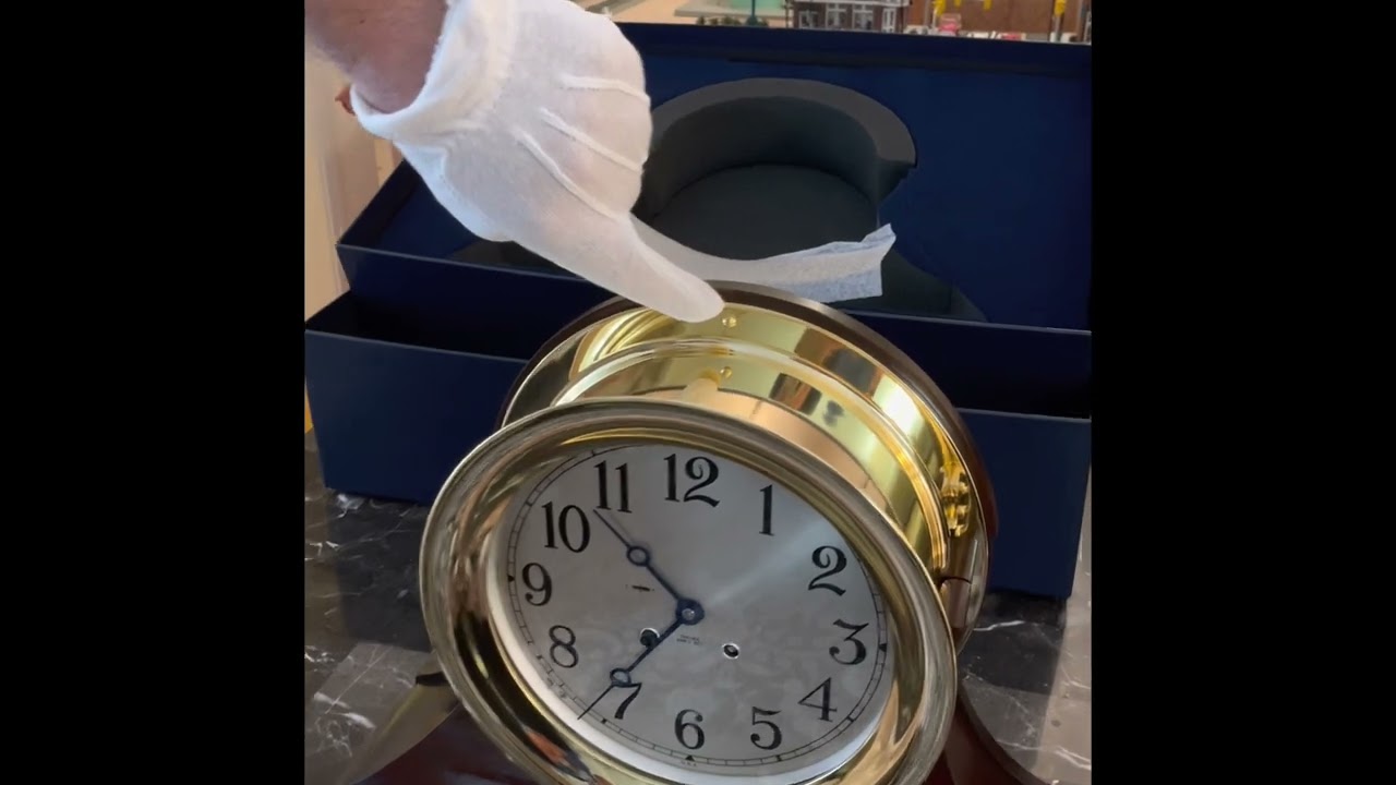 Unboxing Chelsea Ship's Bell clock
