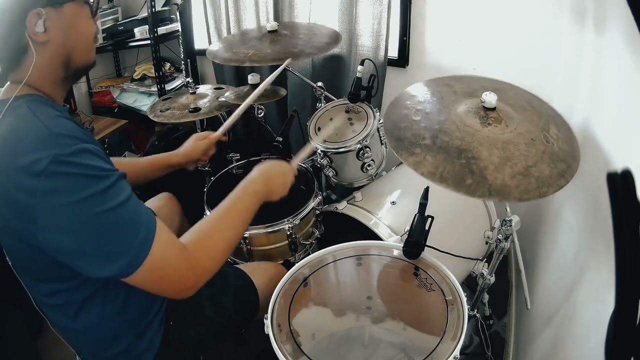 MY HEART PARAMORE DRUM COVER #aisencymbalsPH