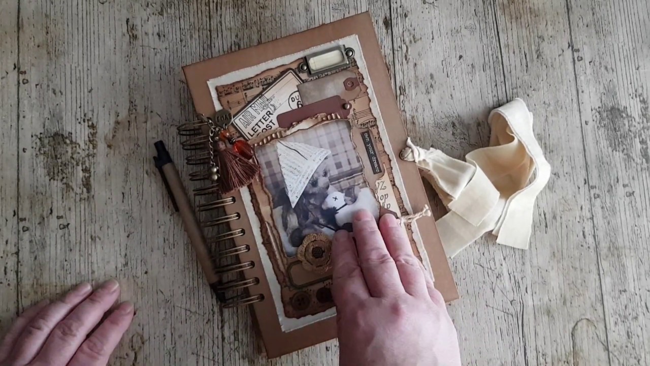 Journal vintage bebé. Vídeo inspiración.