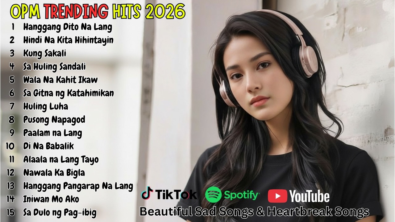Filipino Pop Ballads Playlist 2026 | Beautiful Songs to Feel When Love Hurts Deeply