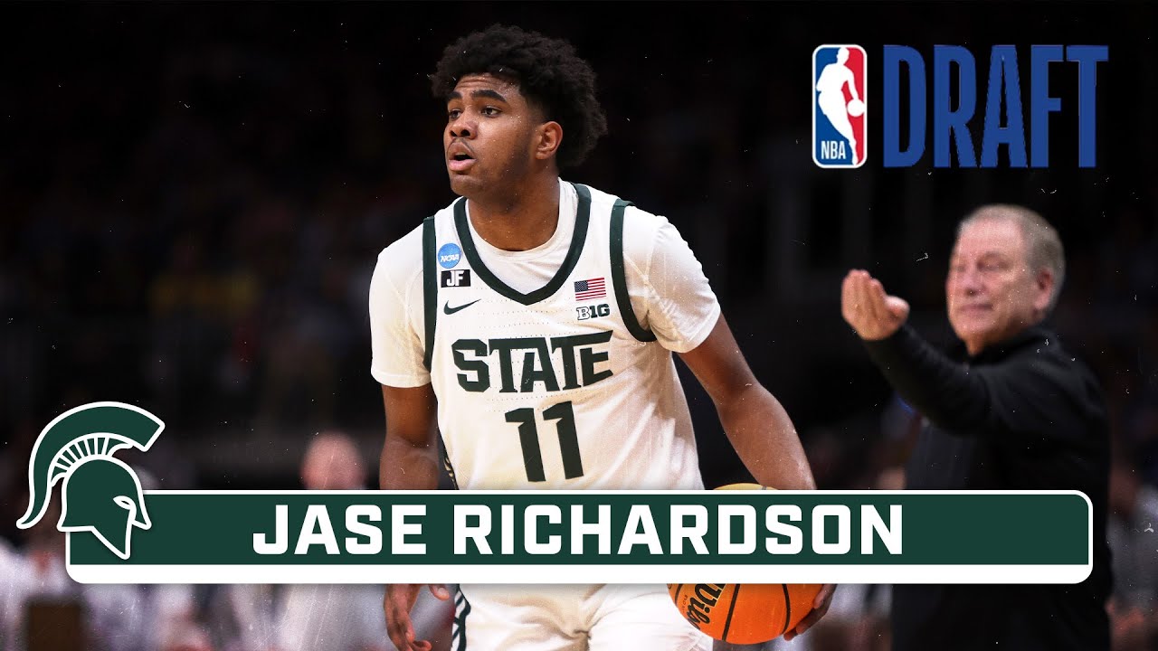 2025 NBA DRAFT HIHLIGHTS: G Jase Richardson | Michigan State Basketball