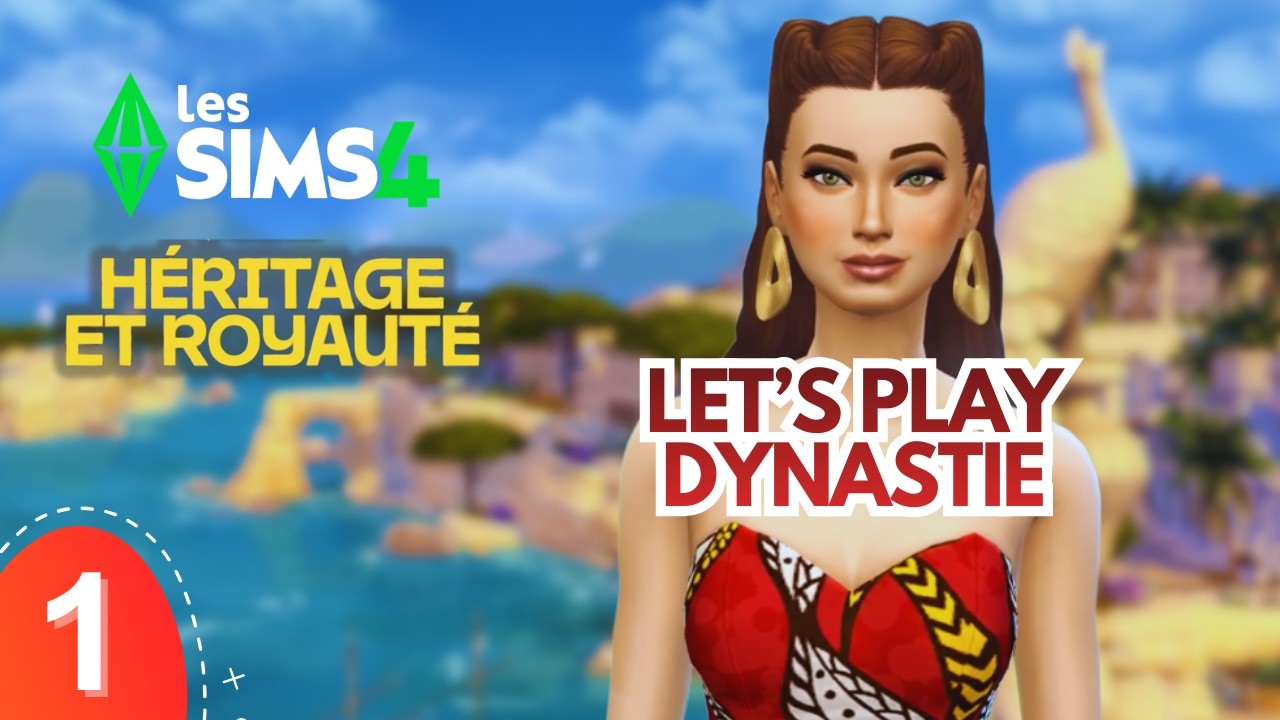 SIMS 💚 -  Let's play découverte du pack Héritage et royauté ! EP 1
