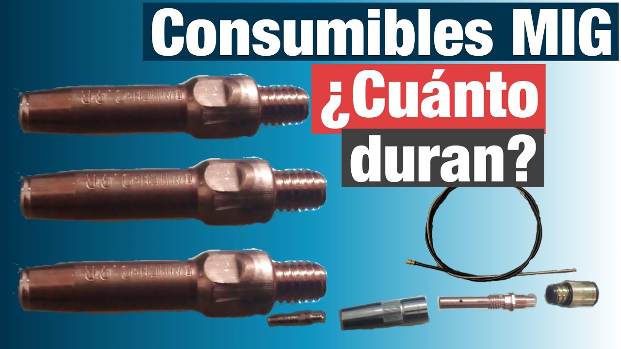 🖐consumibles 👉Introducción a la soldadura MIG.