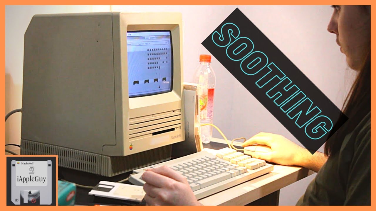 Vintage Macintosh computer sounds (ASMR)