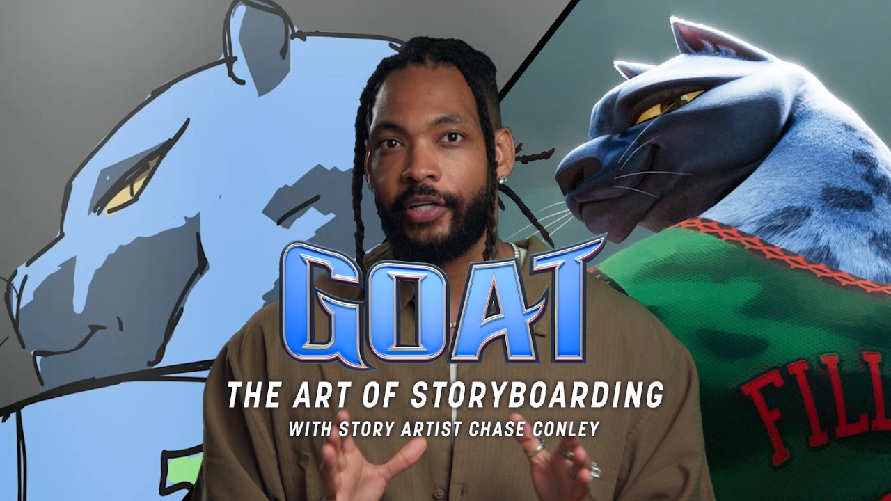 GOAT | The Art of Storyboarding with Story Artist Chase Conley | Sony Animation