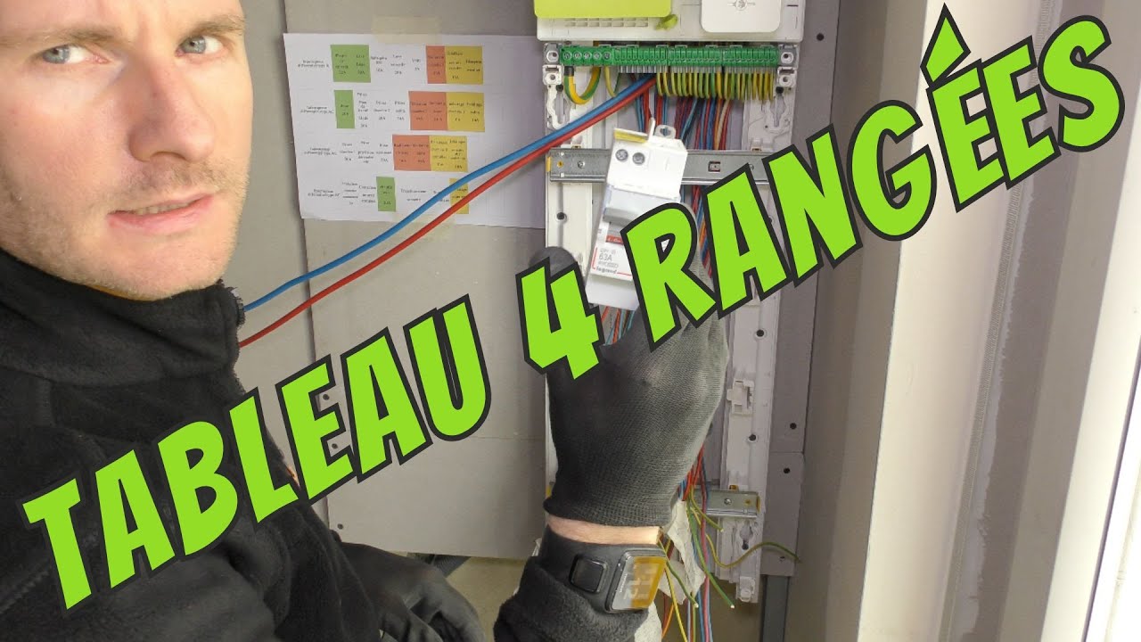 Câblage d'un tableau sur une demi GTL