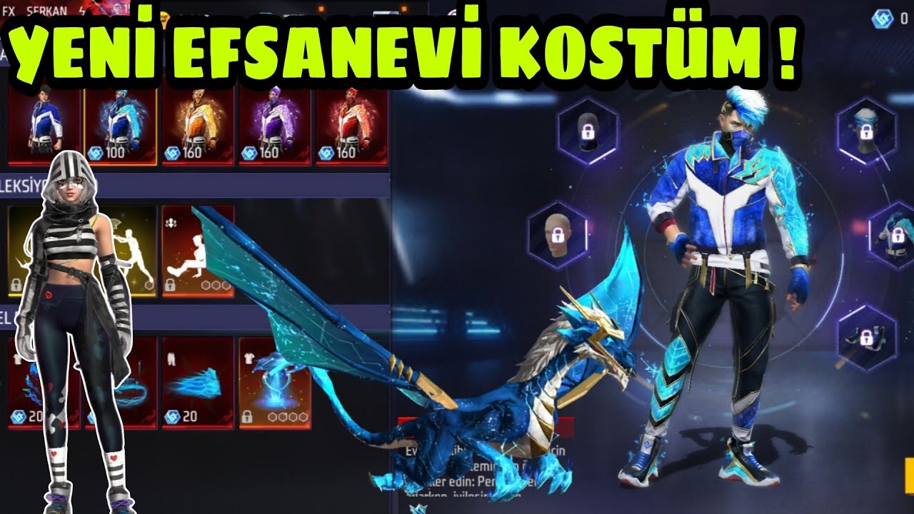 YENİ EFSANEVİ KOSTÜM SOLMUŞ ÇARKLARI ÇEVİRDİK YİNE ŞANS BİZE GÜLMEDİ ( ELMAS HARCAMA ) Free Fire