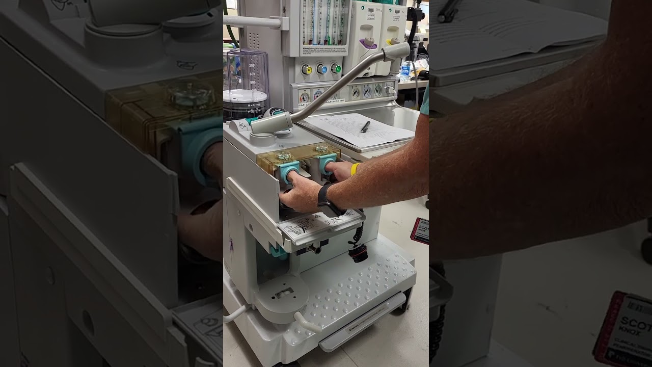 GE Aestiva 5 Preventative Maintenance Disassembling the Breathing System Components (Guts)