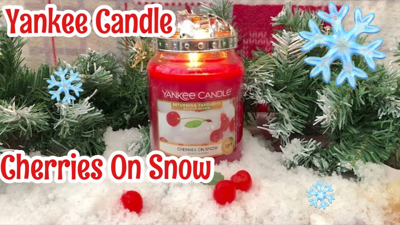 Yankee Candle Review & Chit Chat Returning Favourite Cherries On Snow 🍒