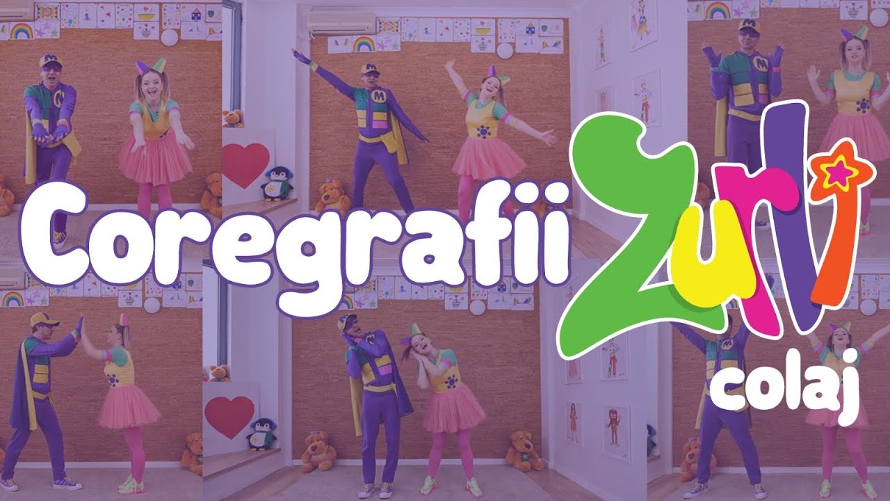 Gașca Zurli - Coregrafii (colaj de dansuri Zurli) #gascazurli #cantecepentrucopii