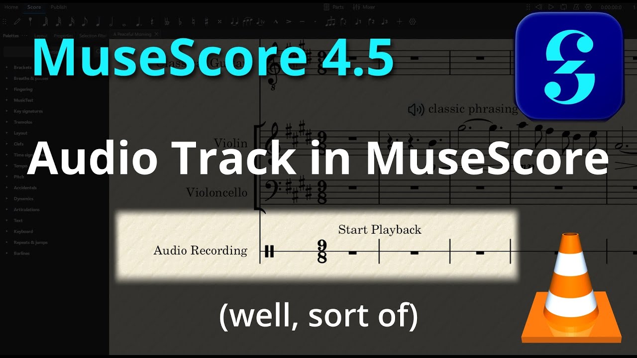 Составить аудиофайл | MuseScore 4.5
