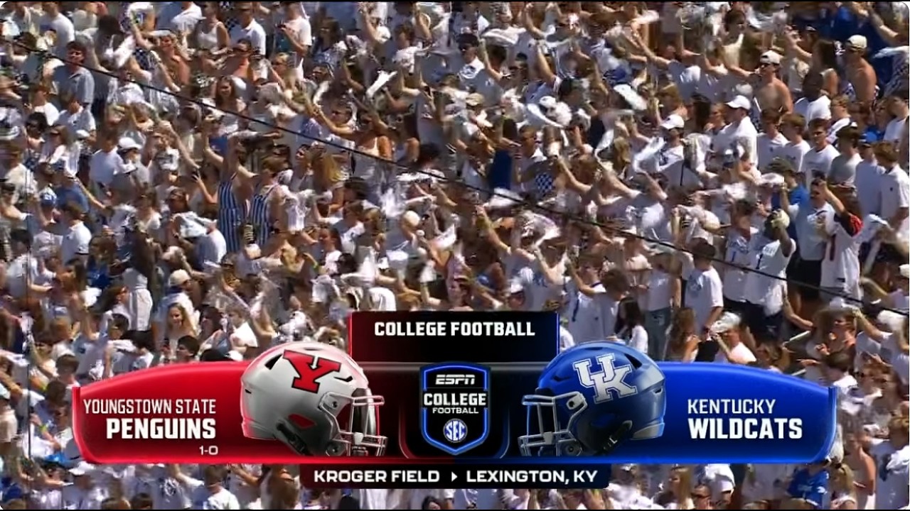 2026 College Football | Youngstown State vs Kentucky | 9-5-2026