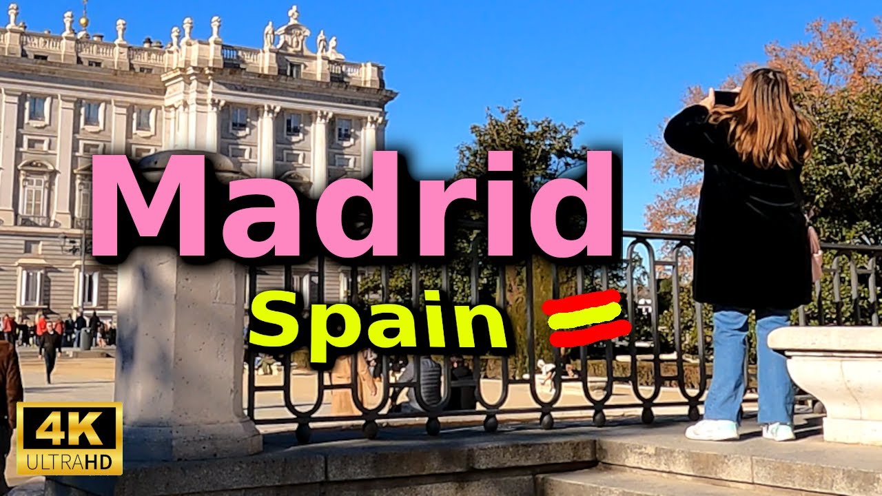 MADRID en invierno 💕. Documental 4k. Guia 2025
