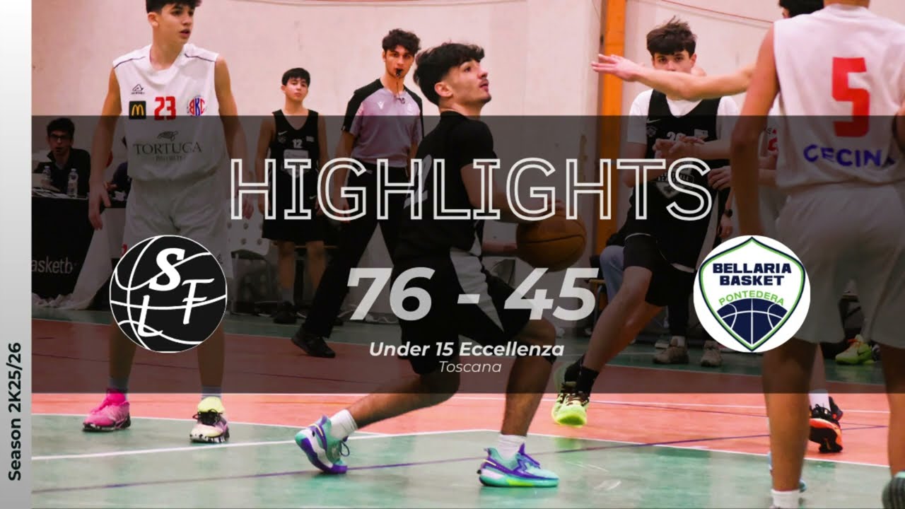 HIGHLIGHTS - La performance di Gabriele Butera contro Juve Pontedera (U15 eccellenza Toscana)
