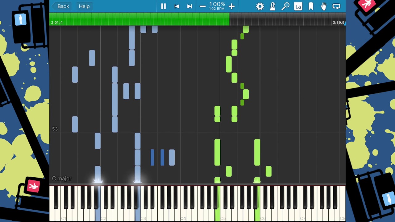 【ピアノ】ヴィラン/てにをは 採譜してみた (villain/teniwoha)