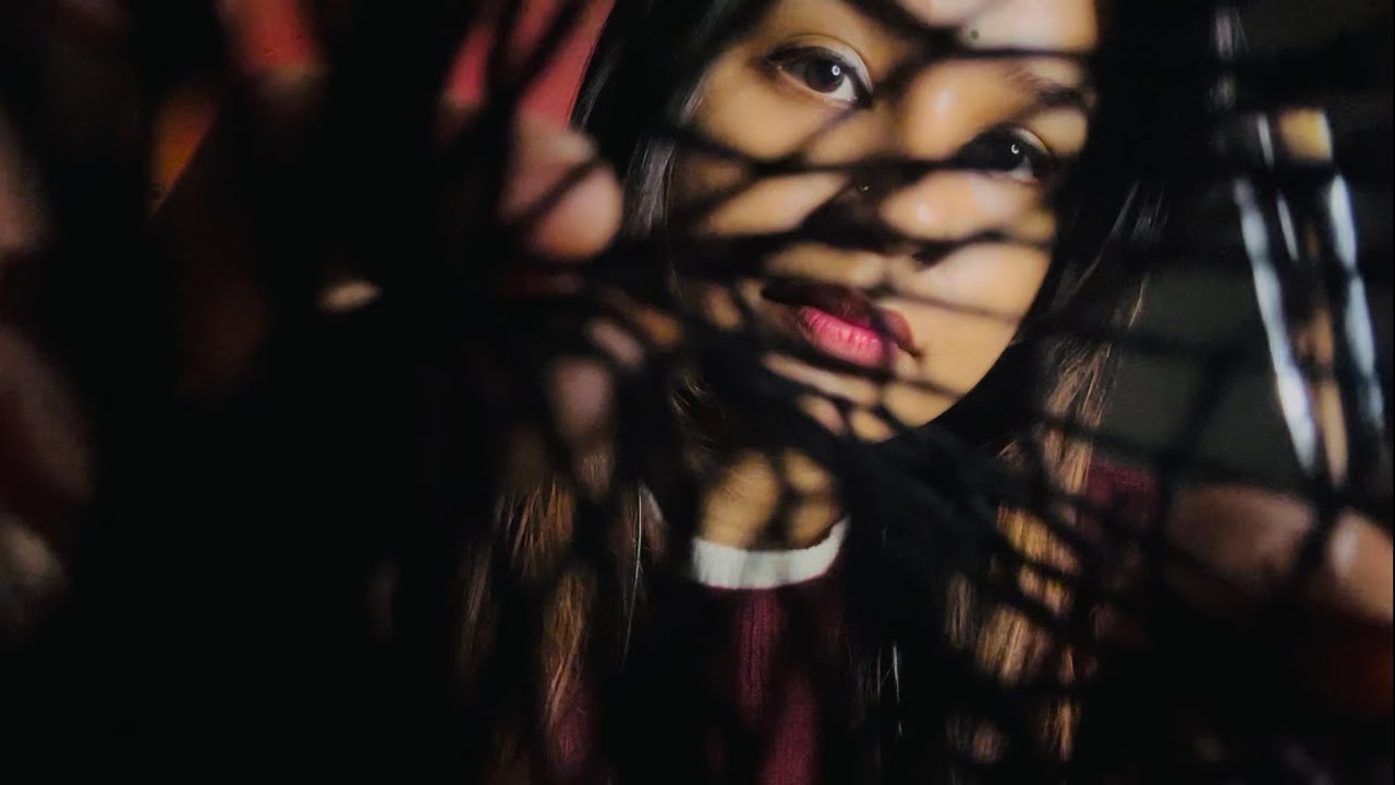 Pov : There Is Something in Your Eyes 👀 ASMR Spider Web 🕸️ 