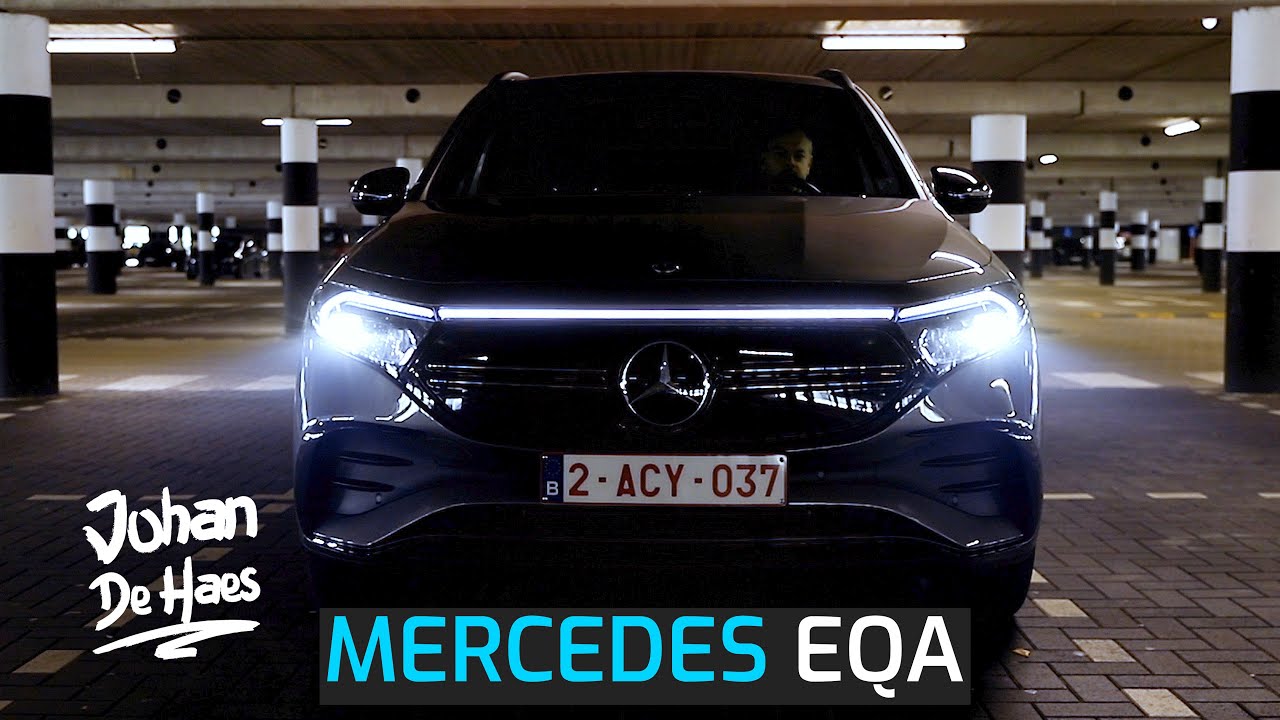 MERCEDES EQA 250 NIGHT POV TEST DRIVE I DEMO LED LIGHTS