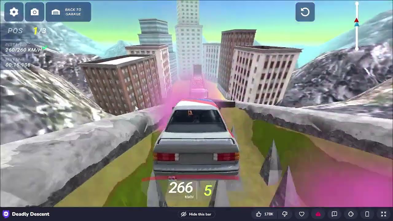 Deadly Descent - Extreme Car Destruction - Driving Simulator - Windows Gameplay