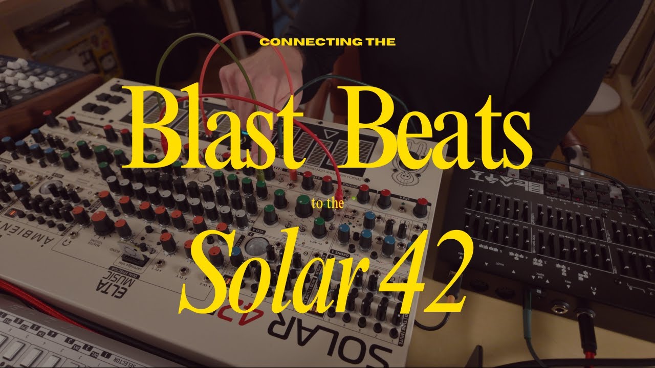 Краткое руководство: синхронизация Blast Beats с Solar 42