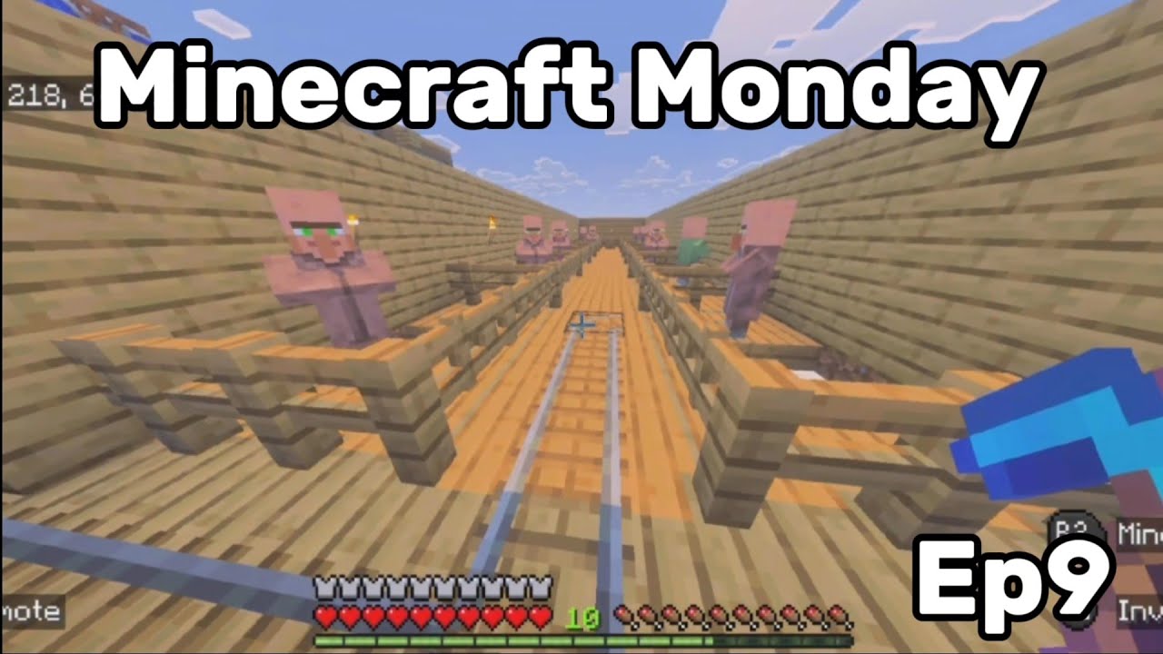 Shops Open|Minecraft Monday Ep9