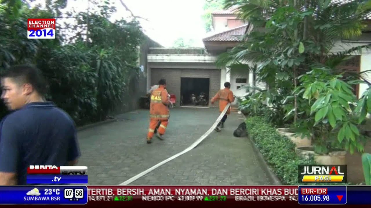 Rumah Titiek Soeharto di Jalan Cendana Terbakar